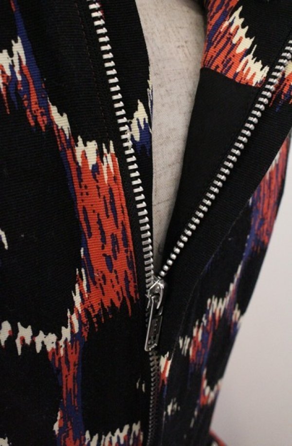 画像4: ヴィヴィアンウエストウッド 中古 / レオパードワンピース 1 オレンジｘブラック  O-26-04-19-051-op-YM-OS (4)