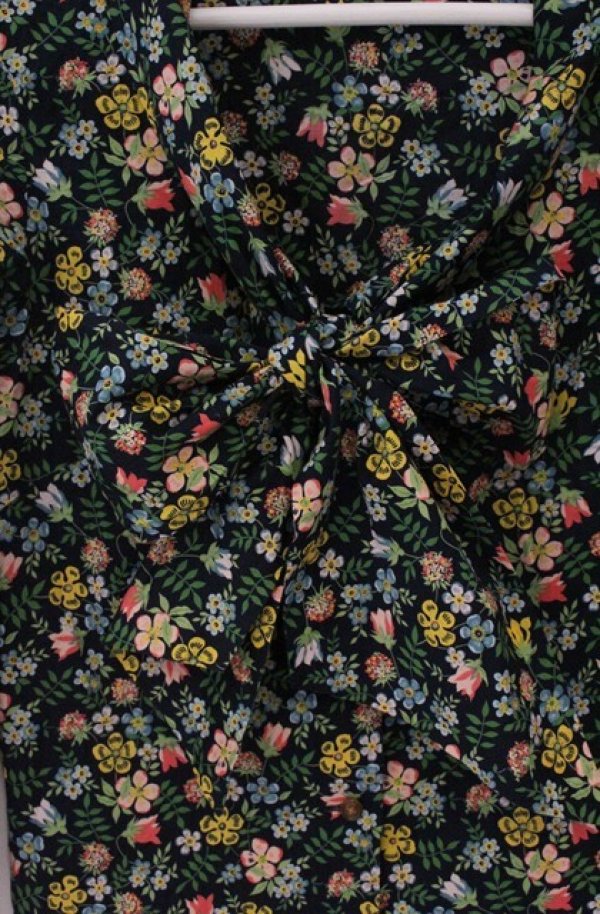 画像2: ヴィヴィアンウエストウッド 中古 / ボタニカルリボンタイブラウス 2 マルチ  O-26-04-19-055-bl-YM-OS (2)