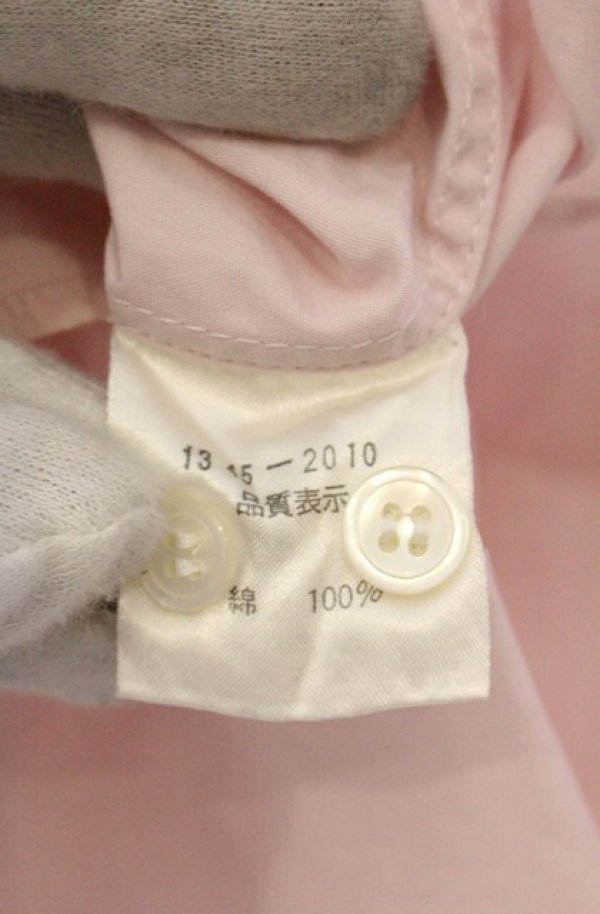 画像6: ヴィヴィアンウエストウッド MAN 中古 / タイ付キオジークラークシャツ 44 ピンク  O-26-04-19-059-bl-YM-OS (6)