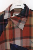 画像2: ヴィヴィアンウエストウッド MAN 中古 / アメイジングチェックオジークラークシャツ 48 マルチ  O-26-04-19-061-bl-YM-OS (2)