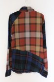 画像4: ヴィヴィアンウエストウッド MAN 中古 / アメイジングチェックオジークラークシャツ 48 マルチ  O-26-04-19-061-bl-YM-OS (4)