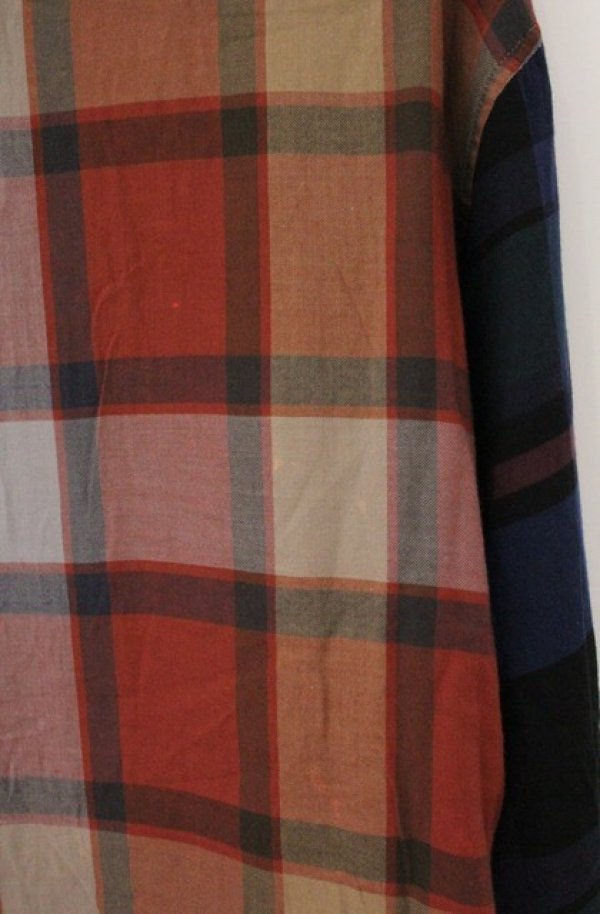 画像5: ヴィヴィアンウエストウッド MAN 中古 / アメイジングチェックオジークラークシャツ 48 マルチ  O-26-04-19-061-bl-YM-OS (5)