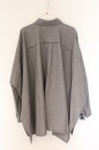 画像4: ANGLOMANIA 中古 / スターペイントワイドシャツ 38 グレー  O-26-04-19-062-bl-YM-OS (4)