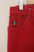 画像2: ヴィヴィアンウエストウッド MAN 中古 / ウォッシュドカラースキニーデニムパンツ 44 ピンク  O-26-04-19-066-pa-YM-OS (2)
