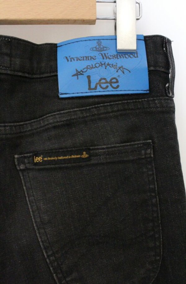 画像5: ヴィヴィアンウエストウッド Anglomania and Lee 中古 / ROCK’N ROLL JEAN（ロックンロール）デニムパンツ W26 ブラック  O-26-04-19-069-pa-YM-OS (5)