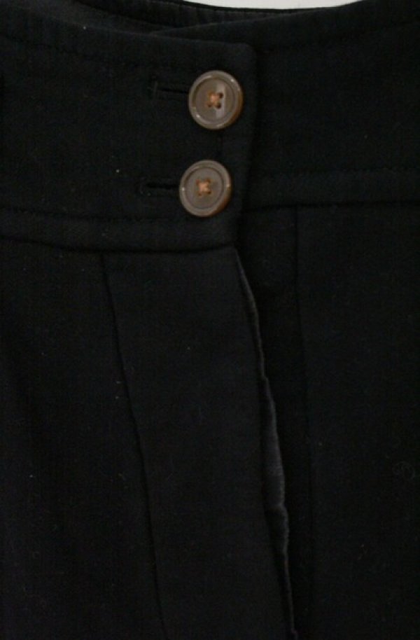 画像2: ヴィヴィアンウエストウッド 中古 / スウェットキュロットパンツ 1 ブラック  O-26-04-19-074-pa-YM-OS (2)