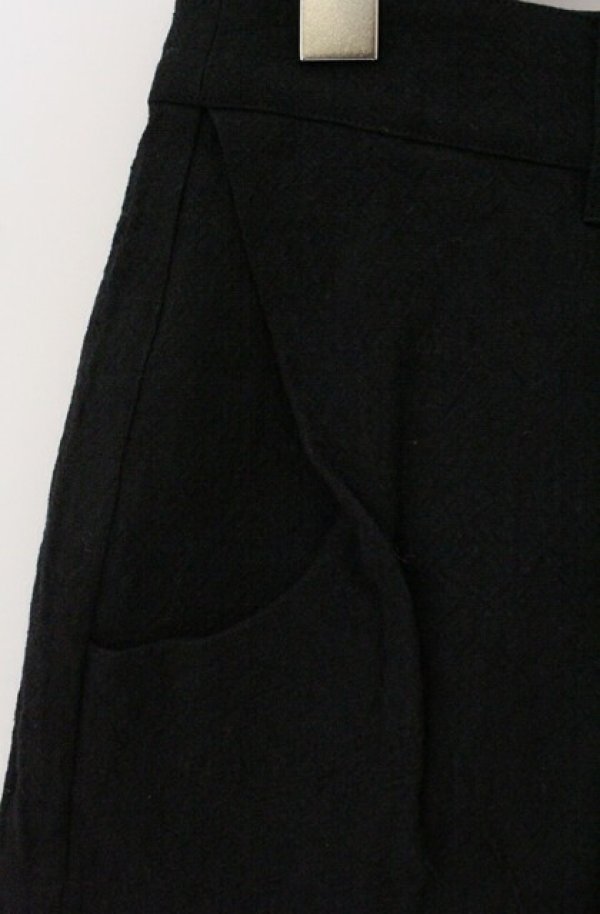 画像3: ANGLOMANIA 中古 / リネンショートパンツ 38 ブラック  O-26-04-19-075-pa-YM-OS (3)