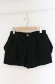 画像2: ヴィヴィアンウエストウッド 中古 / ダブルウエストウールキュロットパンツ 2 ブラック  O-26-04-19-076-pa-YM-OS (2)