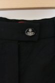 画像2: ヴィヴィアンウエストウッド 中古 / タックキュロットパンツ 1 ブラック  O-26-04-19-077-pa-YM-OS (2)