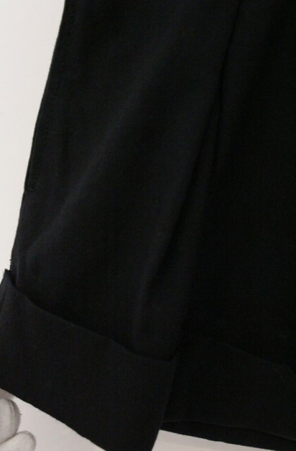 画像3: ヴィヴィアンウエストウッド 中古 / タックキュロットパンツ 1 ブラック  O-26-04-19-077-pa-YM-OS (3)