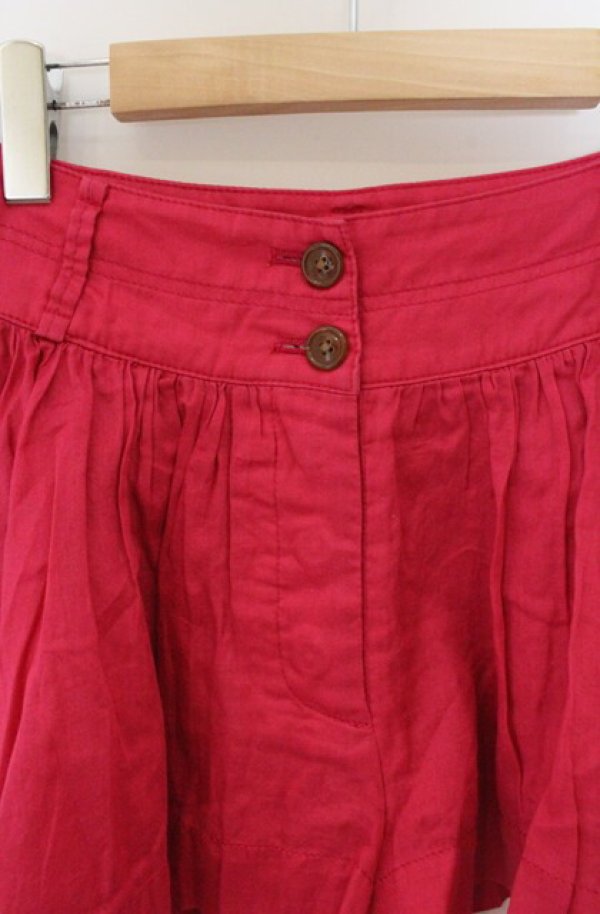 画像2: ヴィヴィアンウエストウッド 中古 / プリーツキュロット 2 ショッキングピンク  O-26-04-19-079-pa-YM-OS (2)