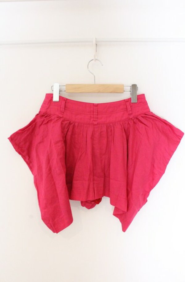画像5: ヴィヴィアンウエストウッド 中古 / プリーツキュロット 2 ショッキングピンク  O-26-04-19-079-pa-YM-OS (5)