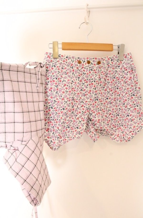 画像2: ヴィヴィアンウエストウッド 中古 / アンサンブルキュロットパンツ 38 ピンクｘマルチ  O-26-04-19-080-jc-YM-OS (2)