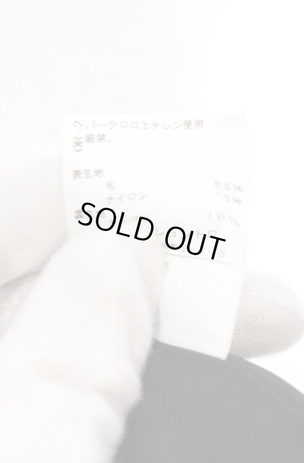 画像4: ヴィヴィアンウエストウッド 中古 / レオパードジャガード変形スカート 1 ブラック  O-26-04-19-085-sk-YM-OS (4)