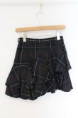 画像2: ヴィヴィアンウエストウッド 中古 / タータンフリル変形スカート 1 グレーｘマルチ  O-26-04-19-089-sk-YM-OS (2)