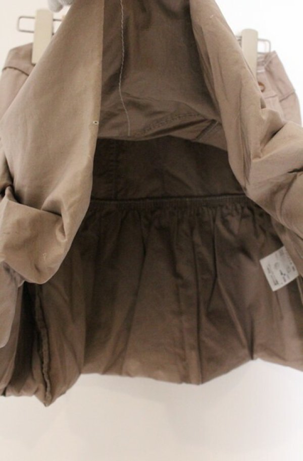 画像2: ヴィヴィアンウエストウッド 中古 / ツイルダウンスカート 1 ベージュ  O-26-04-19-090-sk-YM-OS (2)