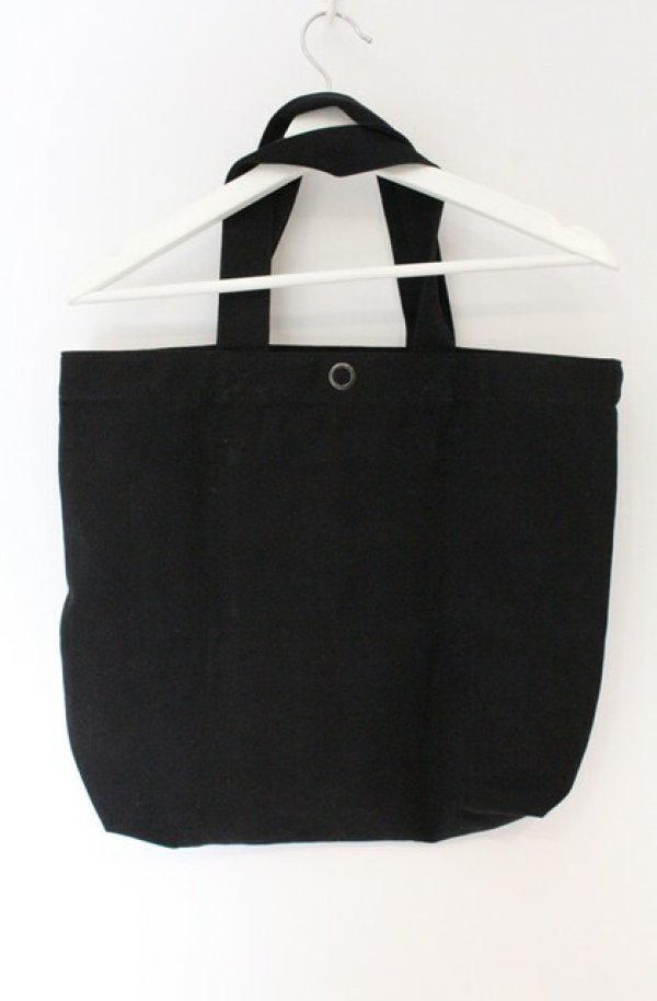 画像3: ANGLOMANIA 中古 / ロゴトートバッグ  ブラック  O-26-04-19-093-ba-IG-OS (3)