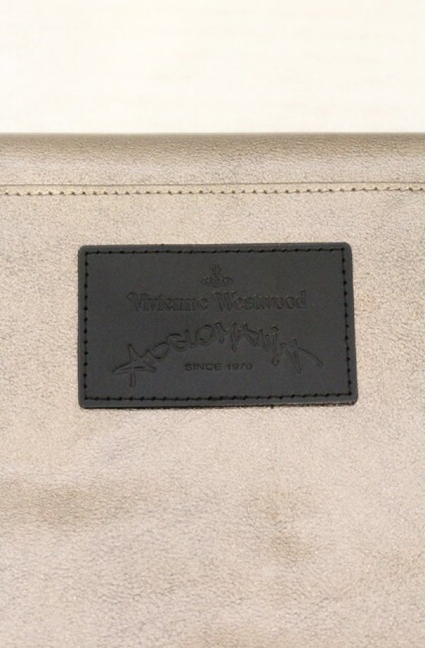 画像2: ANGLOMANIA 中古 / ラメクラッチバッグ  ゴールド  O-26-04-19-094-ba-IG-OS (2)