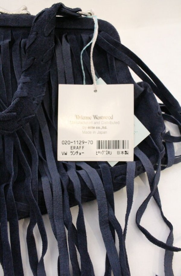 画像5: ヴィヴィアンウエストウッド 中古 / ランチョー ガマ口バッグ  ブルー  O-26-04-19-095-ba-IG-OS (5)