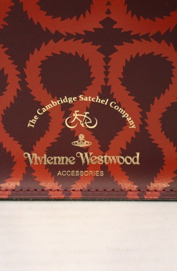 画像7: ヴィヴィアンウエストウッド 中古 / スクイーグルサッチェルバッグ  ワイン系  O-26-04-19-096-ba-IG-OS (7)