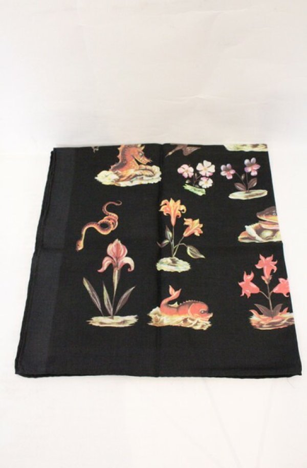 画像7: ヴィヴィアンウエストウッド 中古 / シーモンスターミニバッグ ハンカチセット  ブラック  O-26-04-19-097-gd-YM-OS (7)