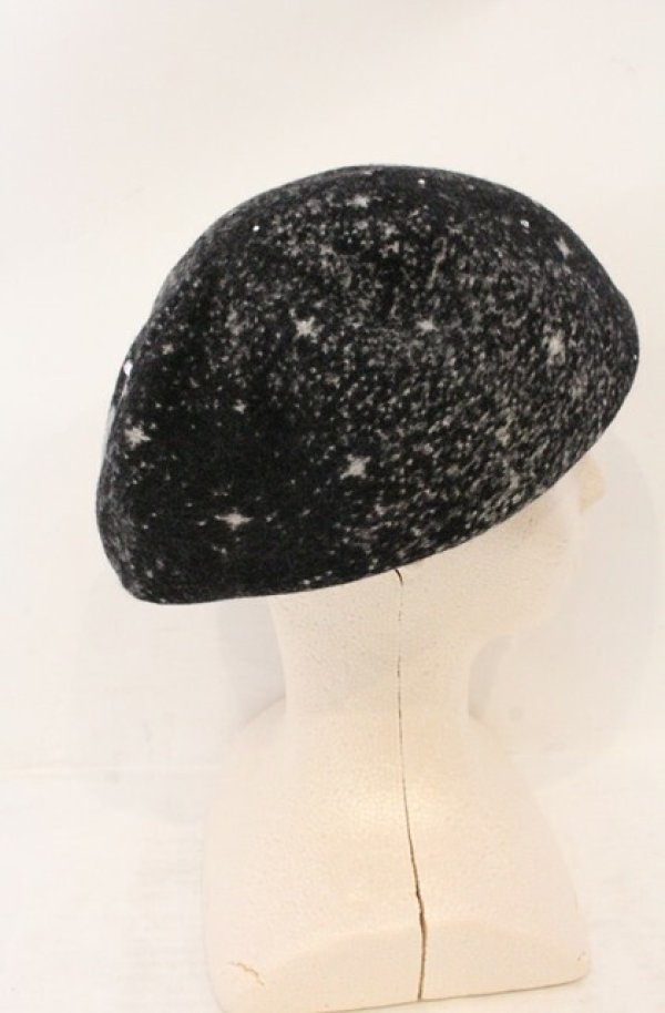 画像3: ヴィヴィアンウエストウッド 中古 / ミルキーウェイベレー帽 M ネイビー  O-26-04-19-098-ha-YM-OS (3)