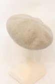 画像2: ヴィヴィアンウエストウッド 中古 / グラフィティオーブベレー帽 S-M ベージュ  O-26-04-19-099-ha-YM-OS (2)