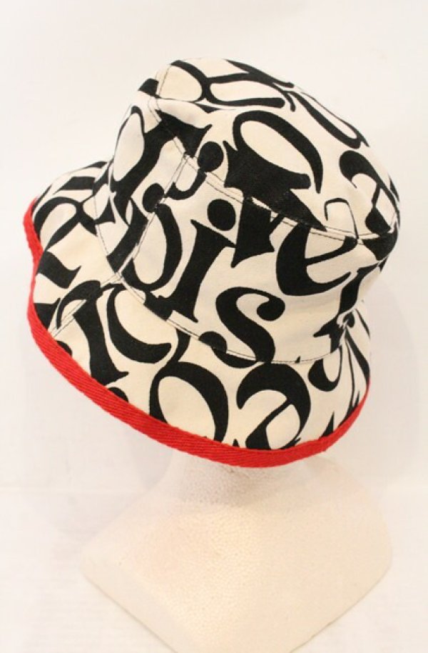 画像3: ヴィヴィアンウエストウッド 中古 / FISHER バケットハット（フィッシャー）  アイボリーｘレッド  O-26-04-19-100-ha-YM-OS (3)