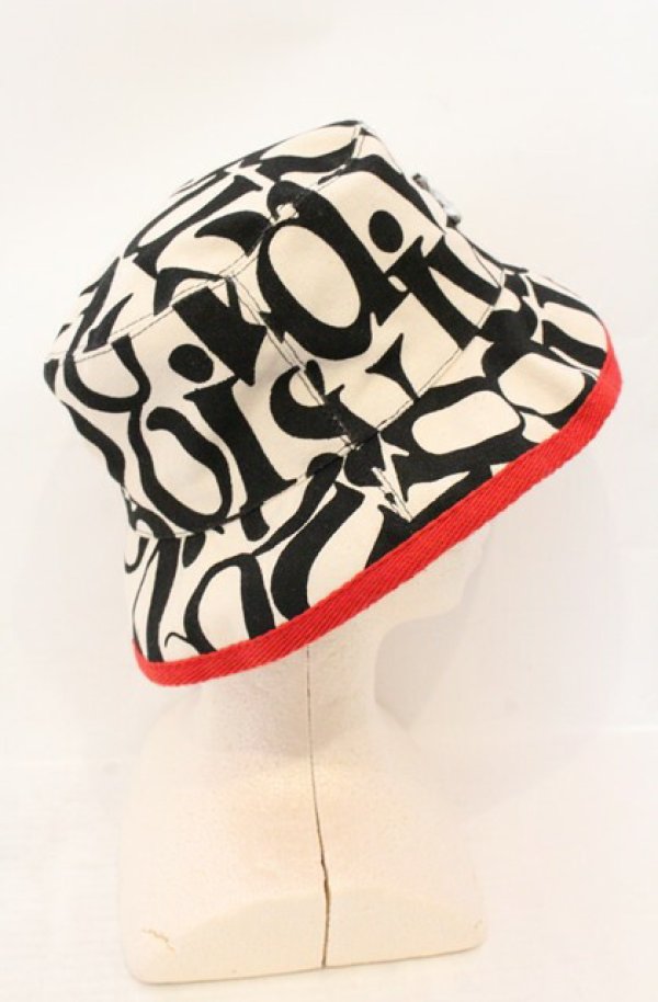 画像4: ヴィヴィアンウエストウッド 中古 / FISHER バケットハット（フィッシャー）  アイボリーｘレッド  O-26-04-19-100-ha-YM-OS (4)