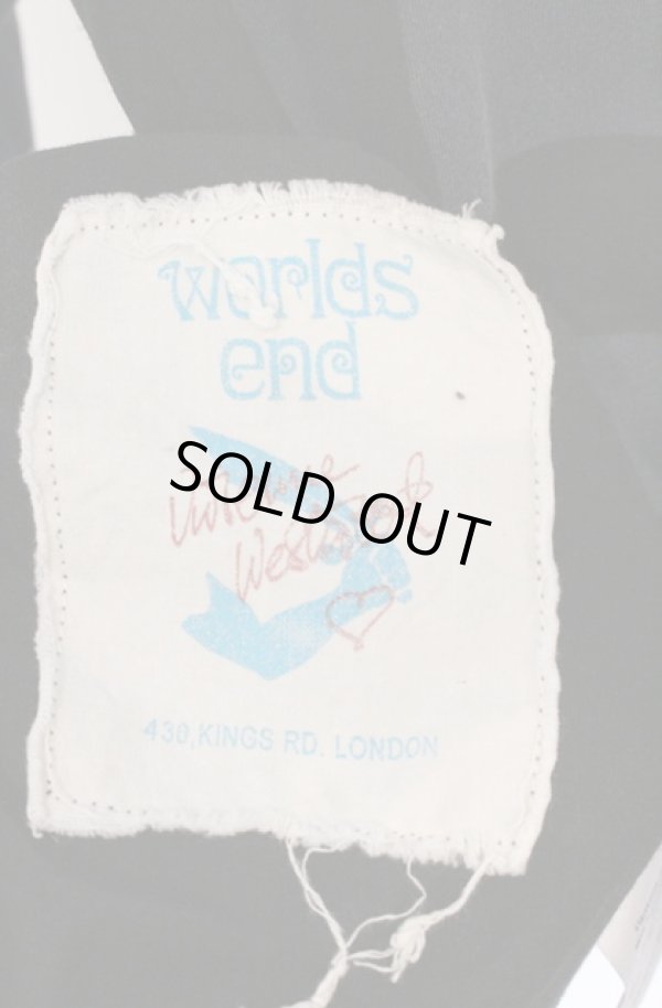 画像5: Worlds End 中古 / CLIMATE REVOLUTION 変形カットソー  ブラック  O-26-04-19-009-to-YM-OS (5)