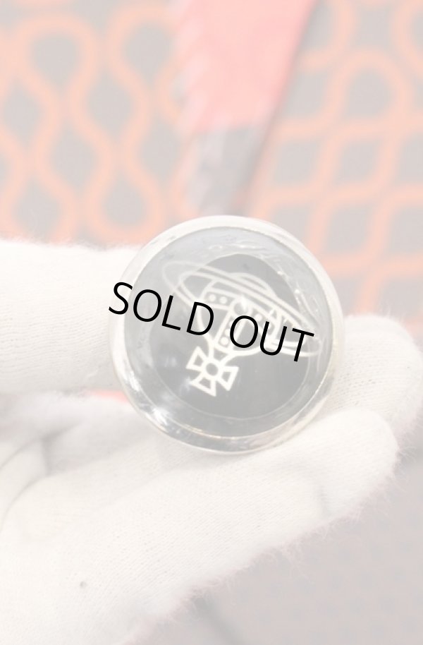 画像5: ヴィヴィアンウエストウッド 中古 / スクイグル折リタタミ傘  ブラックｘレッドｘネイビー  O-26-04-19-105-gd-YM-ZH (5)