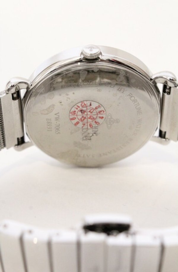 画像4: ヴィヴィアンウエストウッド 中古 / World Orb ウォッチ  シルバー  O-26-04-19-109-ac-YM-OS (4)