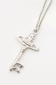 画像2: ヴィヴィアンウエストウッド 中古 / KEY ネックレス（キー）  シルバー  O-26-04-19-111-nl-YM-OS (2)