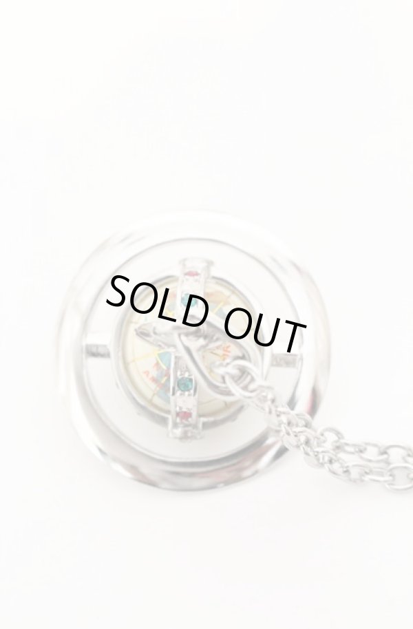 画像2: ヴィヴィアンウエストウッド 中古 / アースグローブネックレス  シルバー  O-26-04-19-114-ac-YM-OS (2)