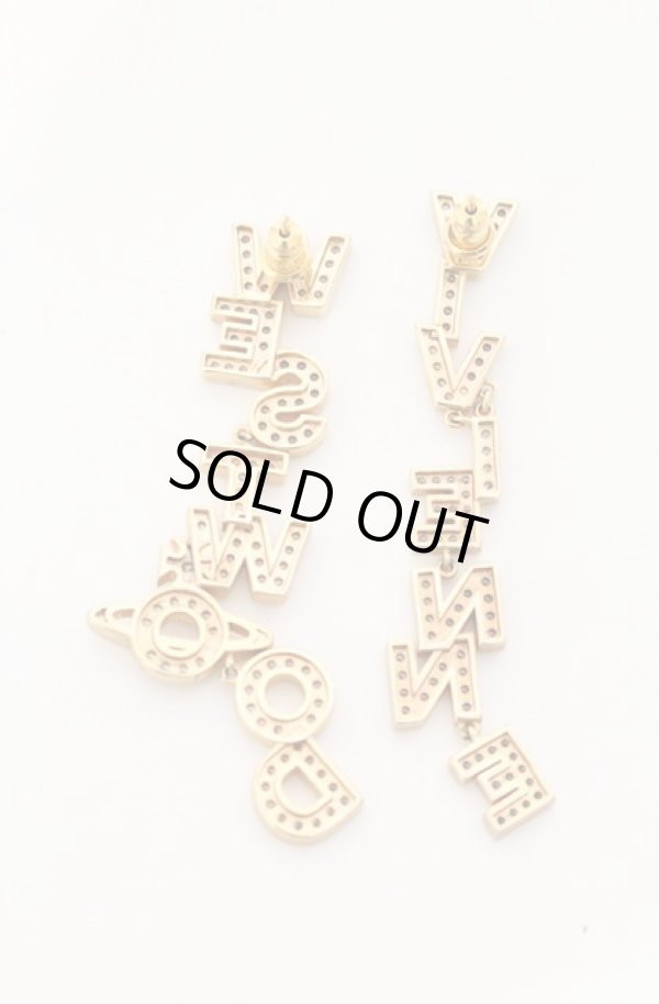 画像2: ヴィヴィアンウエストウッド 中古 / SOHO LARGE ピアス  ゴールド  O-26-04-19-115-ac-YM-OS (2)