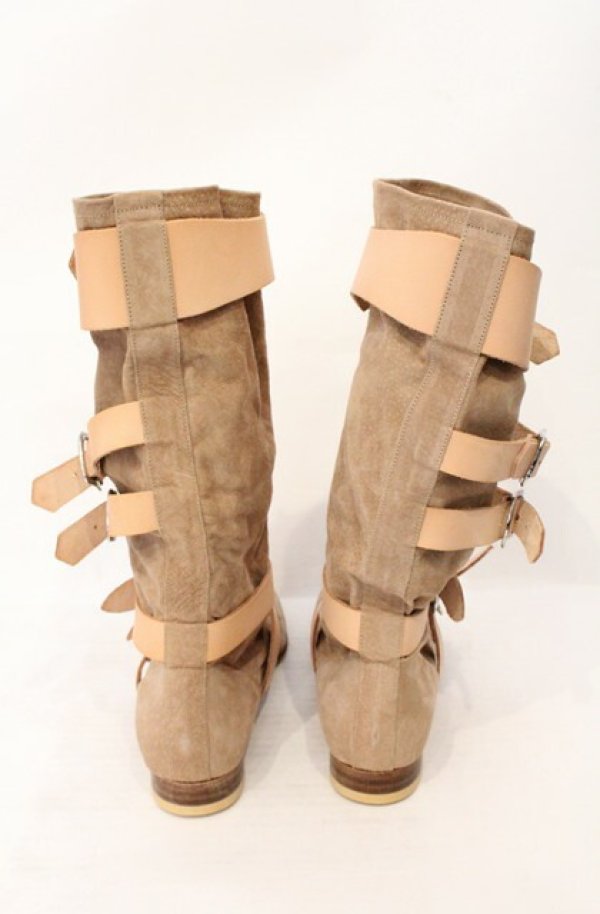 画像5: ヴィヴィアンウエストウッド 中古 / スウェードパイレーツブーツ 6 グレー  O-26-04-19-129-ac-IG-OS (5)