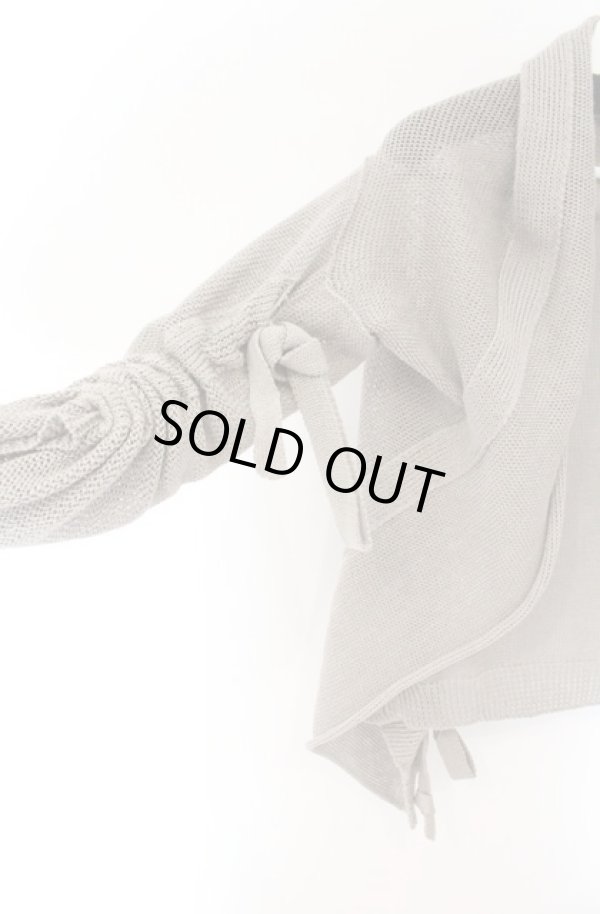 画像2: ヴィヴィアンウエストウッド MAN 中古 / ローゲージリネンカーディガン F グレージュ  O-26-04-19-015-to-YM-OS (2)