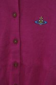 画像3: ヴィヴィアンウエストウッド 中古 / カラーオーブ刺繍カーディガン S パープル  O-26-04-19-018-to-YM-OS (3)