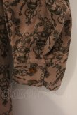 画像3: ヴィヴィアンウエストウッド 中古 / ヴェルサイユ総柄コーデュロイシャツワンピース 2 ベージュ  O-26-04-26-015-op-IG-OS (3)