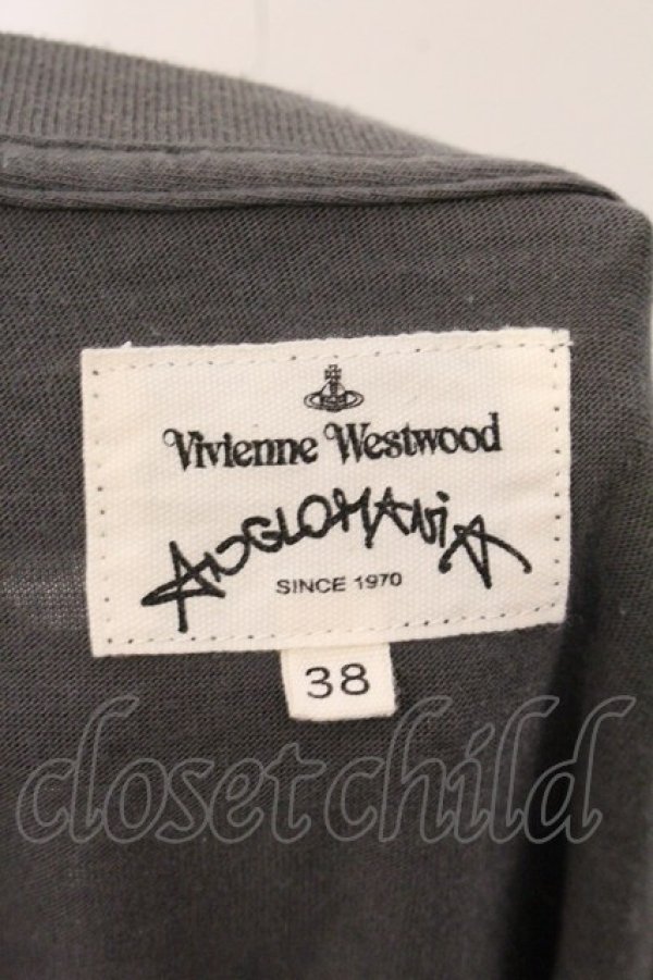 画像5: ANGLOMANIA 中古 / ロゴptノースリーブカットソー 38 グレー  O-26-04-26-017-to-IG-OS (5)