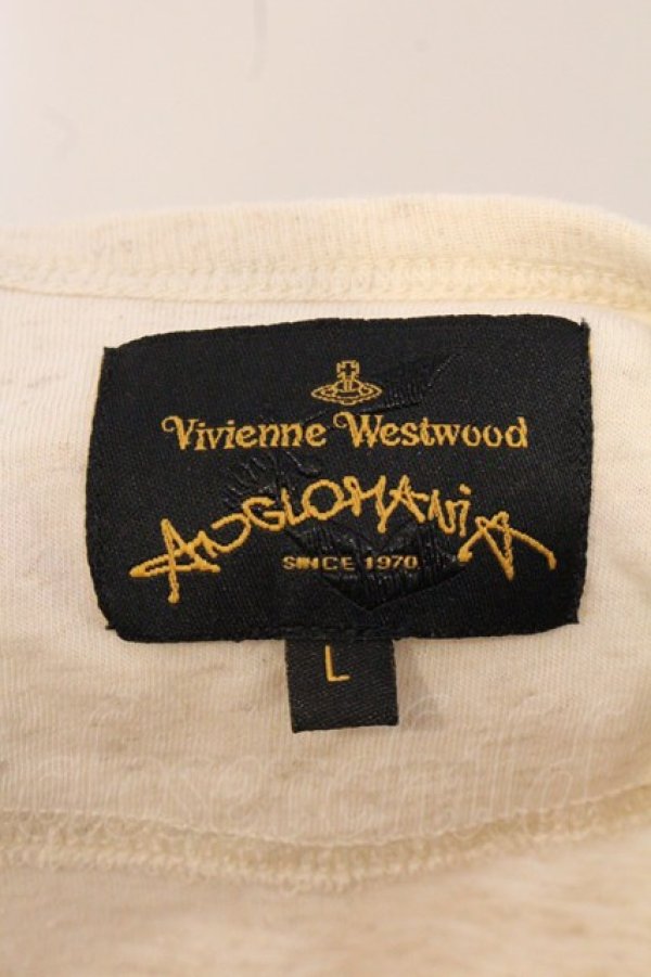 画像5: ANGLOMANIA 中古 / MONDAY TEE（マンデーティーシャツ） L アイボリー  O-26-04-26-020-ts-IG-OS (5)