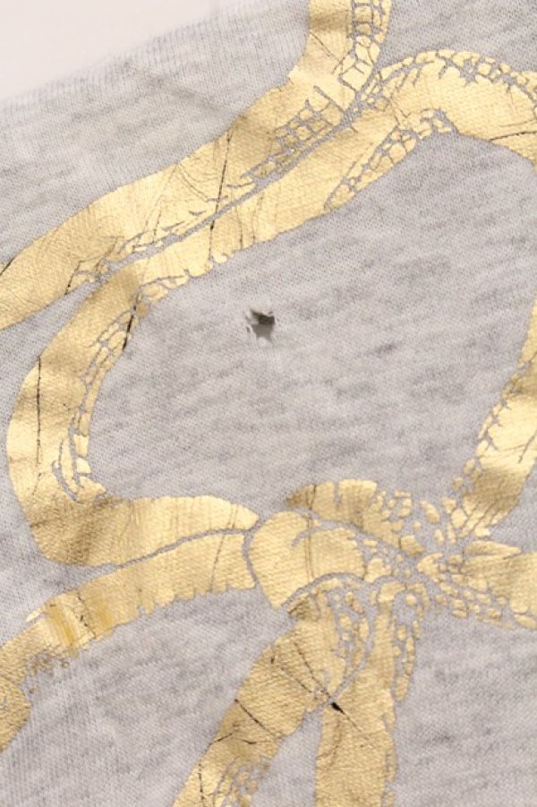 画像3: ヴィヴィアンウエストウッド 中古 / ボウプリントスクエアトップス  グレー  O-26-04-26-022-to-IG-OS (3)