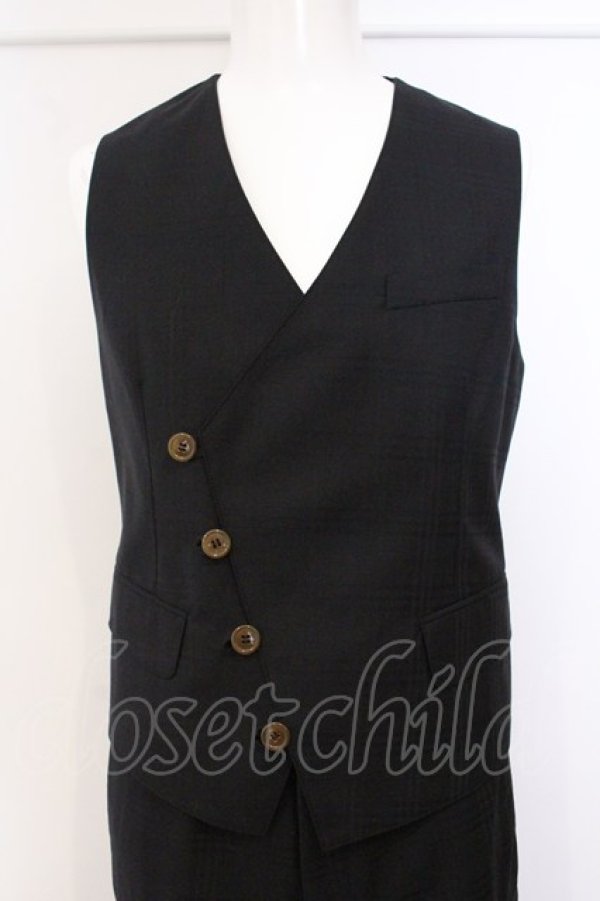 画像5: ヴィヴィアンウエストウッド MAN 中古 / 3ピーススーツ 46 ブラック  O-26-04-26-002-su-YM-OS (5)