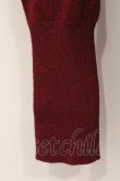 画像3: ヴィヴィアンウエストウッド 中古 / ボウタイカーディガン 2 ワイン×ブラック  O-26-04-26-025-to-IG-OS (3)