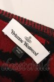 画像5: ヴィヴィアンウエストウッド 中古 / スクイグルニットプルオーバー S レッドｘブラック  O-26-04-26-026-rg-YM-OS (5)