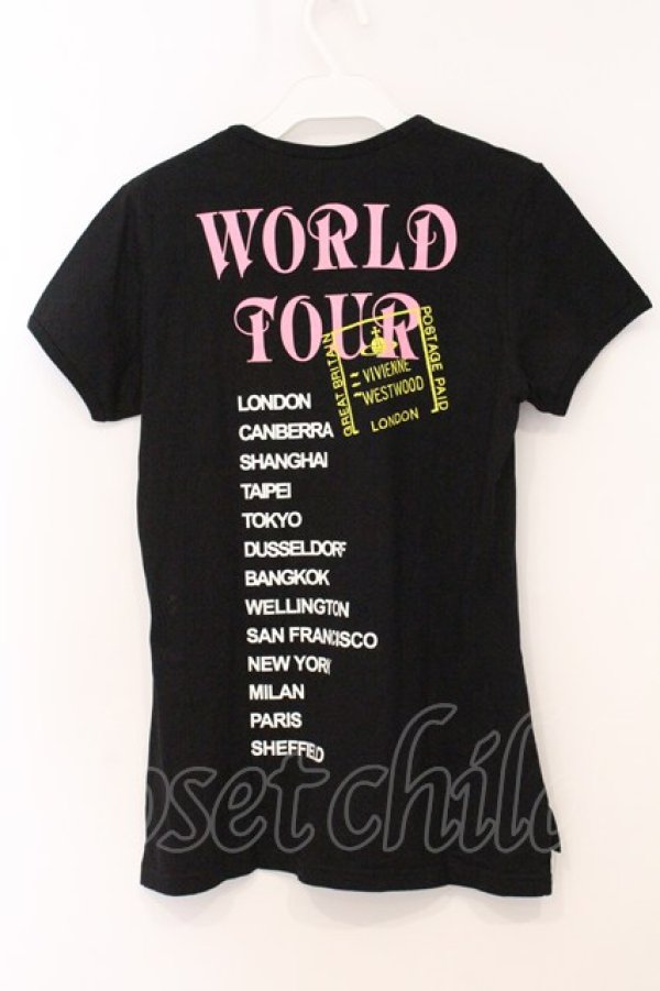 画像3: ヴィヴィアンウエストウッド 中古 / 回顧展限定リッププリントTシャツ M ブラック  O-26-04-26-027-to-IG-OS (3)