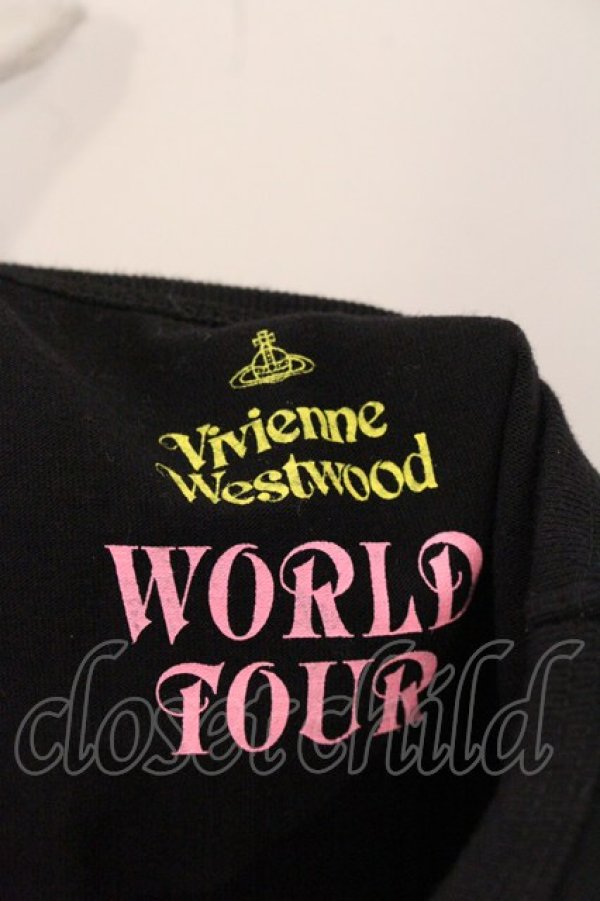 画像4: ヴィヴィアンウエストウッド 中古 / 回顧展限定リッププリントTシャツ M ブラック  O-26-04-26-027-to-IG-OS (4)