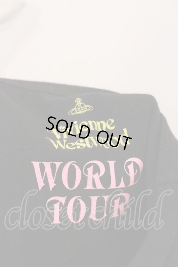 画像4: ヴィヴィアンウエストウッド 中古 / 回顧展限定リッププリントTシャツ M ブラック  O-26-04-26-027-to-IG-OS (4)
