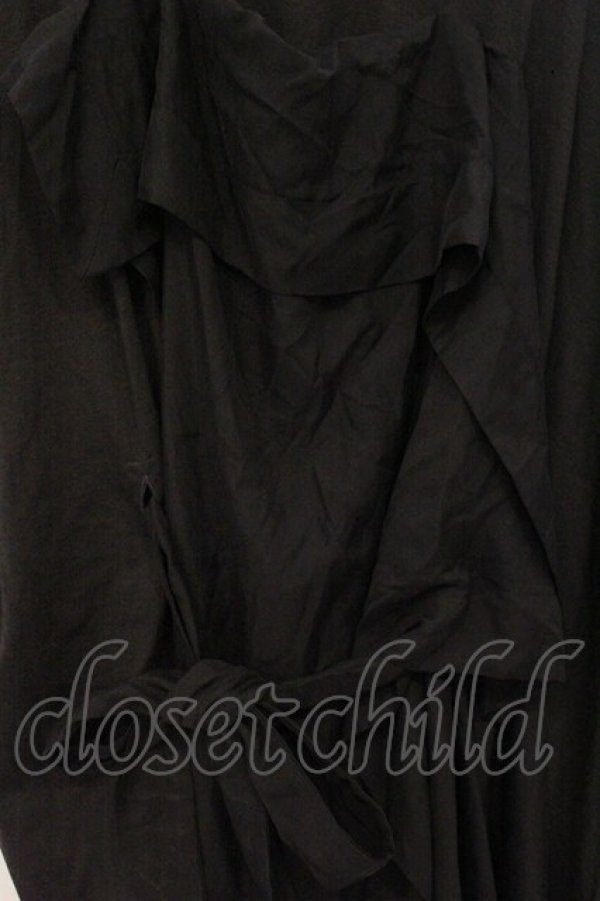 画像2: ANGLOMANIA 中古 / アシメスクエアワンピース  ブラック  O-26-04-26-028-op-IG-OS (2)