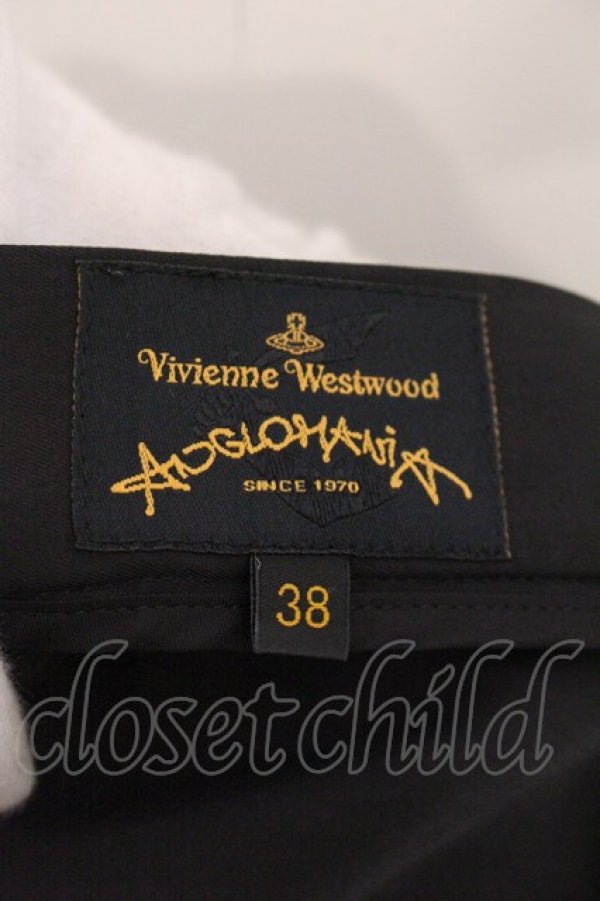 画像5: ANGLOMANIA 中古 / 変形ドレープスカート 38 ブラック  O-26-04-26-030-sk-YM-OS (5)